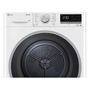 LG 9-kg DUAL Inverter Heat Pump™ Tørketrommel med Eco Hybrid™og Varmepumpeteknologi, top view , RH90V5AV7N, thumbnail 5