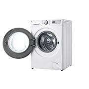 LG 11 kg Vaskemaskin(Hvit) - Steam, Energiklasse A, AI DD™ och Smart Diagnosis™, Left door open, F4Y5EYP6W0F, thumbnail 13