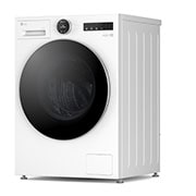 LG 9 kg Vaskemaskin(Essence White) - Energiklasse A, LCD-panel, Auto Dose, TurboWash360™, AI DD™, Smart Diagnosis™ med Wi-Fi, Left Side view, F4X7509TWS, thumbnail 8