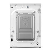 LG 9 kg Vaskemaskin(Essence White) - Energiklasse A, LCD-panel, Auto Dose, TurboWash360™, AI DD™, Smart Diagnosis™ med Wi-Fi, Back view, F4X7509TWS, thumbnail 11