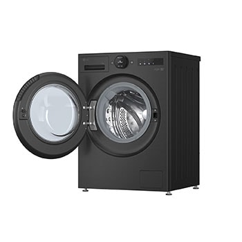 LG 9 kg Vaskemaskin(Essence Black) - Energiklasse A, LCD-panel, Auto Dose, TurboWash360™, AI DD™, Smart Diagnosis™ med Wi-Fi, Detergent port open, F4X7509TBB, thumbnail 5
