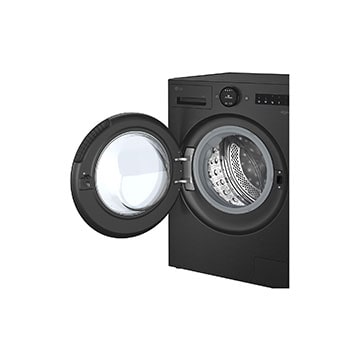 LG 9 kg Vaskemaskin(Essence Black) - Energiklasse A, LCD-panel, Auto Dose, TurboWash360™, AI DD™, Smart Diagnosis™ med Wi-Fi, Top perspective view, F4X7509TBB, thumbnail 6