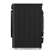 LG 11 kg Vaskemaskin(Essence Black) - Energiklasse A, LCD-panel, Auto Dose, TurboWash360™, AI DD™, Smart Diagnosis™ med Wi-Fi, side view, F4X7511TBB, thumbnail 15