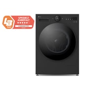 LG 11 kg Vaskemaskin(Essence Black) - Energiklasse A, LCD-panel, Auto Dose, TurboWash360™, AI DD™, Smart Diagnosis™ med Wi-Fi, front view, F4X7511TBB, thumbnail 1