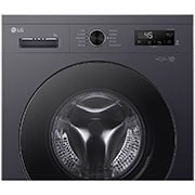 LG 8 kg Vaskemaskin(Essence Black) - Steam, Energiklasse A, 6 Motion DD, Smart Diagnosis™ med Wi-Fi, top view, F4X1008NMB, thumbnail 3