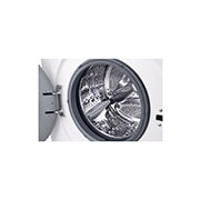 LG 9 kg Vaskemaskin(Essence White) - Steam, Energiklasse A, 6 Motion DD, Smart Diagnosis™ med Wi-Fi, drum view, F4X1009NWH, thumbnail 3
