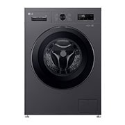 LG 9 kg Vaskemaskin(Essence Black) - Steam, Energiklasse A, 6 Motion DD, Smart Diagnosis™ med Wi-Fi, front view, F4X1009NMK, thumbnail 1