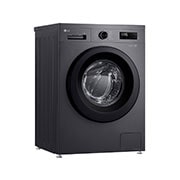 LG 9 kg Vaskemaskin(Essence Black) - Steam, Energiklasse A, 6 Motion DD, Smart Diagnosis™ med Wi-Fi, top view, F4X1009NMK, thumbnail 3