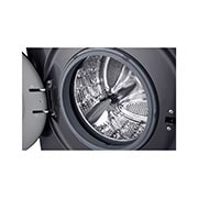 LG 9 kg Vaskemaskin(Essence Black) - Steam, Energiklasse A, 6 Motion DD, Smart Diagnosis™ med Wi-Fi, drum view , F4X1009NMK, thumbnail 8