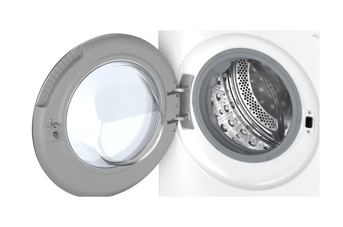 LG 11 kg Vaskemaskin(Essence White) - Energiklasse A, LCD-panel, TurboWash360™, AI DD™, Smart Diagnosis™ med Wi-Fi, drum, F4X7011TWS, thumbnail 3