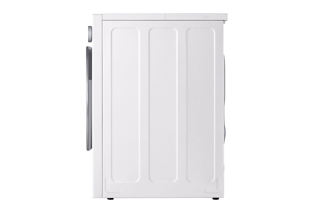 LG 9-kg DUAL Inverter Heat Pump™ Tørketrommel med Eco Hybrid™og Varmepumpeteknologi, side view, RHX7009TWS, thumbnail 16