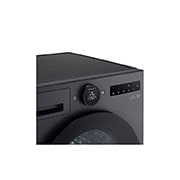 LG  9 kg Tørketrommel (Essence Black) - Energiklasse A+++, LCD-panel, DUAL Inverter Heat Pump™ og Smart Diagnosis™ med Wi-Fi, top view, RHX7009TBB, thumbnail 4