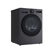 LG  9 kg Tørketrommel (Essence Black) - Energiklasse A+++, LCD-panel, DUAL Inverter Heat Pump™ og Smart Diagnosis™ med Wi-Fi, left view, RHX7009TBB, thumbnail 11