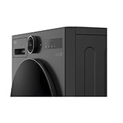 LG 11 kg Vaskemaskin(Essence Black) - Energiklasse A, LCD-panel, TurboWash360™, AI DD™, Smart Diagnosis™ med Wi-Fi, left side, F4X7011TBB, thumbnail 7