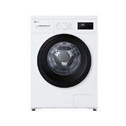 LG 9 kg Vaskemaskin(Hvit) - Steam, Energiklasse A, front view, F4A1009NWK, thumbnail 1