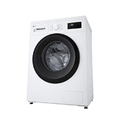 LG 9 kg Vaskemaskin(Hvit) - Steam, Energiklasse A, right bottom perspective view, F4A1009NWK, thumbnail 14