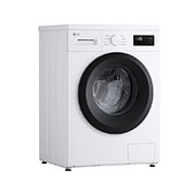 LG 9 kg Vaskemaskin(Hvit) - Steam, Energiklasse A, Left side view, F4A1009NWK, thumbnail 8