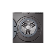 LG 9 kg Vaskemaskin(Dark Silver) - Steam, Energiklasse A, Drum, F4A1009NDK, thumbnail 5