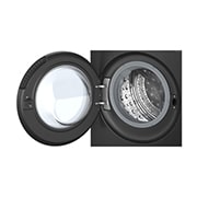 LG 9 kg Vaskemaskin(Essence Black) - Energiklasse A, LCD-vred, TurboWash360™, AI DD™, Smart Diagnosis™ med Wi-Fi, Left Side view, F4X7009TBB, thumbnail 8