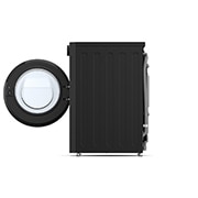 LG 9 kg Vaskemaskin(Essence Black) - Energiklasse A, LCD-vred, TurboWash360™, AI DD™, Smart Diagnosis™ med Wi-Fi, Back view, F4X7009TBB, thumbnail 14