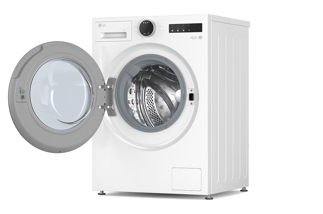 LG 9 kg Vaskemaskin(Essence White) - Energiklasse A, LCD-vred, TurboWash360™, AI DD™, Smart Diagnosis™ med Wi-Fi, F4X7009TWS, thumbnail 5