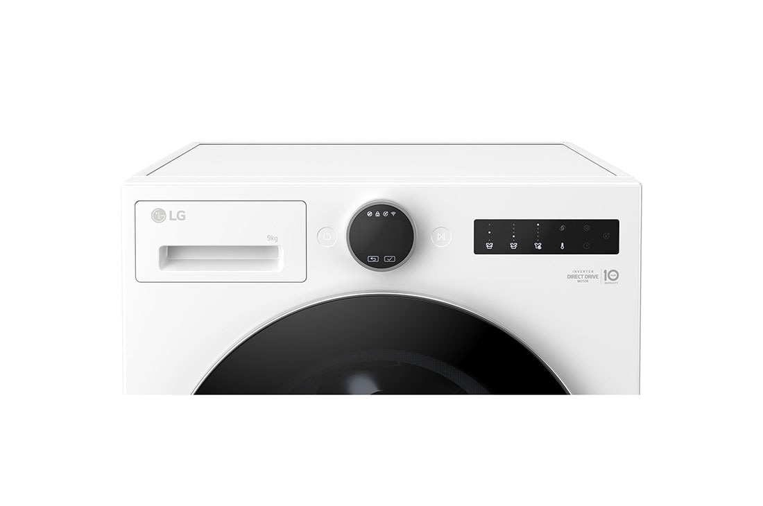 LG 9 kg Vaskemaskin(Essence White) - Energiklasse A, LCD-vred, TurboWash360™, AI DD™, Smart Diagnosis™ med Wi-Fi, F4X7009TWS, thumbnail 8