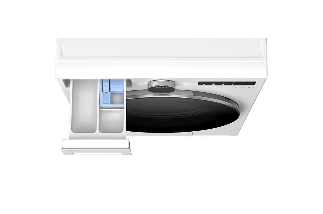 LG 9 kg Vaskemaskin(Essence White) - Energiklasse A, LCD-vred, TurboWash360™, AI DD™, Smart Diagnosis™ med Wi-Fi, F4X7009TWS, thumbnail 12