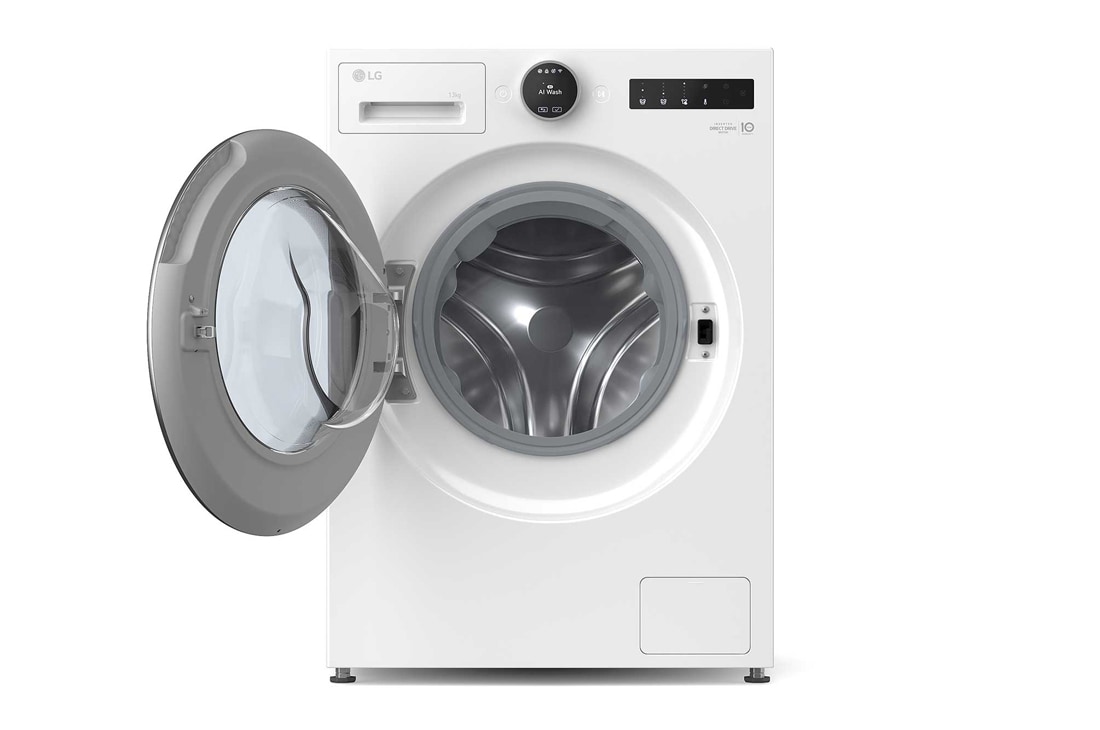 LG 13 kg Vaskemaskin(Essence White) - Energiklasse A, LCD-panel, Auto Dose, TurboWash360™, AI DD™, Smart Diagnosis™ med Wi-Fi, F4X7513TWS, thumbnail 4