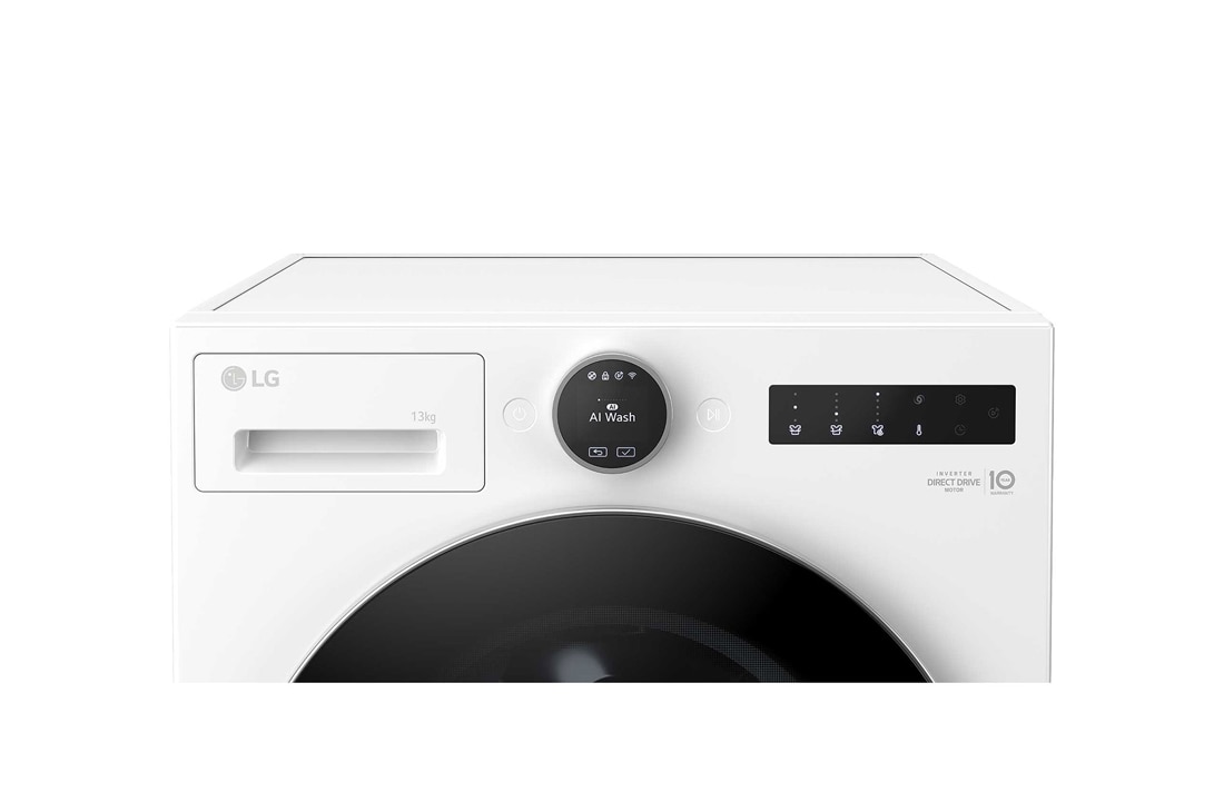 LG 13 kg Vaskemaskin(Essence White) - Energiklasse A, LCD-panel, Auto Dose, TurboWash360™, AI DD™, Smart Diagnosis™ med Wi-Fi, F4X7513TWS, thumbnail 9