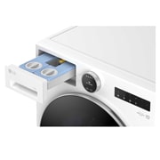 LG 13 kg Vaskemaskin(Essence White) - Energiklasse A, LCD-panel, Auto Dose, TurboWash360™, AI DD™, Smart Diagnosis™ med Wi-Fi, F4X7513TWS, thumbnail 12