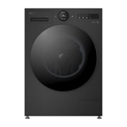 LG 13 kg Vaskemaskin(Essence Black) - Energiklasse A, LCD-panel, Auto Dose, TurboWash360™, AI DD™, Smart Diagnosis™ med Wi-Fi, front view, F4X7513TBB, thumbnail 3