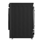 LG 13 kg Vaskemaskin(Essence Black) - Energiklasse A, LCD-panel, Auto Dose, TurboWash360™, AI DD™, Smart Diagnosis™ med Wi-Fi, side view, F4X7513TBB, thumbnail 14