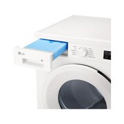 LG 9 kg Tørketrommel (Essence White) - Energiklasse C/A+++, Heat Pump og Smart Diagnosis™ med Wi-Fi, detail, RHX1009NWH, thumbnail 5