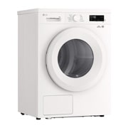 LG 9 kg Tørketrommel (Essence White) - Energiklasse C/A+++, Heat Pump og Smart Diagnosis™ med Wi-Fi, left view, RHX1009NWH, thumbnail 7