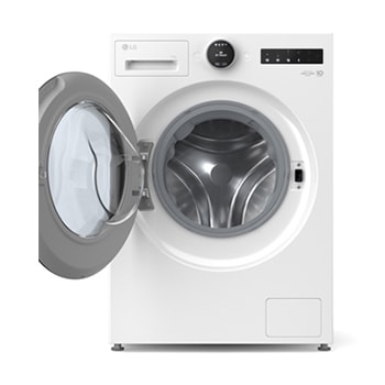 LG 13 kg Vaskemaskin(Essence White) - Energiklasse A, LCD-panel, TurboWash360™, AI DD™, Smart Diagnosis™ med Wi-Fi, front open, F4X7013TWS, thumbnail 2