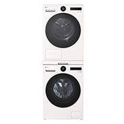 LG Uttrekkbar hylle for stabling av F4X7/RHX7 vaskemaskin og tørketrommel - Essence White, product view, DK2W, thumbnail 4