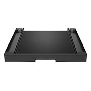 LG Uttrekkbar hylle for stabling av F4X7/RHX7 vaskemaskin og tørketrommel - Essence Black , front view, DK2B, thumbnail 1