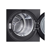 LG 9 kg Tørketrommel (Essence Black) - Energiklasse A+++, LCD-panel, DUAL Inverter Heat Pump™ og Smart Diagnosis™ med Wi-Fi, 9 kg Tørketrommel (Essence Black) - Energiklasse A+++, LCD-panel, DUAL Inverter Heat Pump™ og Smart Diagnosis™ med Wi-Fi, RHX7010TBB, thumbnail 3