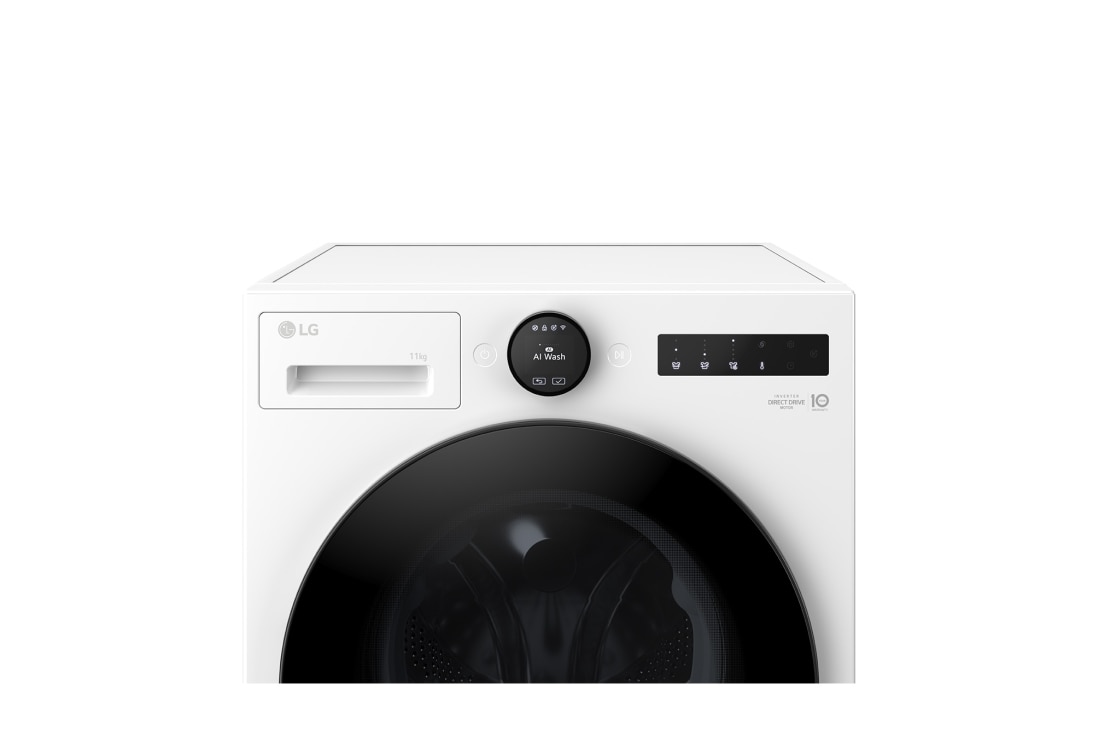 LG 11 kg Vaskemaskin(Essence White) - Energiklasse A, LCD-panel, TurboWash360™, AI DD™, Smart Diagnosis™ med Wi-Fi, 11 kg Vaskemaskin(Essence White) - Energiklasse A, LCD-panel, TurboWash360™, AI DD™, Smart Diagnosis™ med Wi-Fi, F4X7011TWB, thumbnail 7