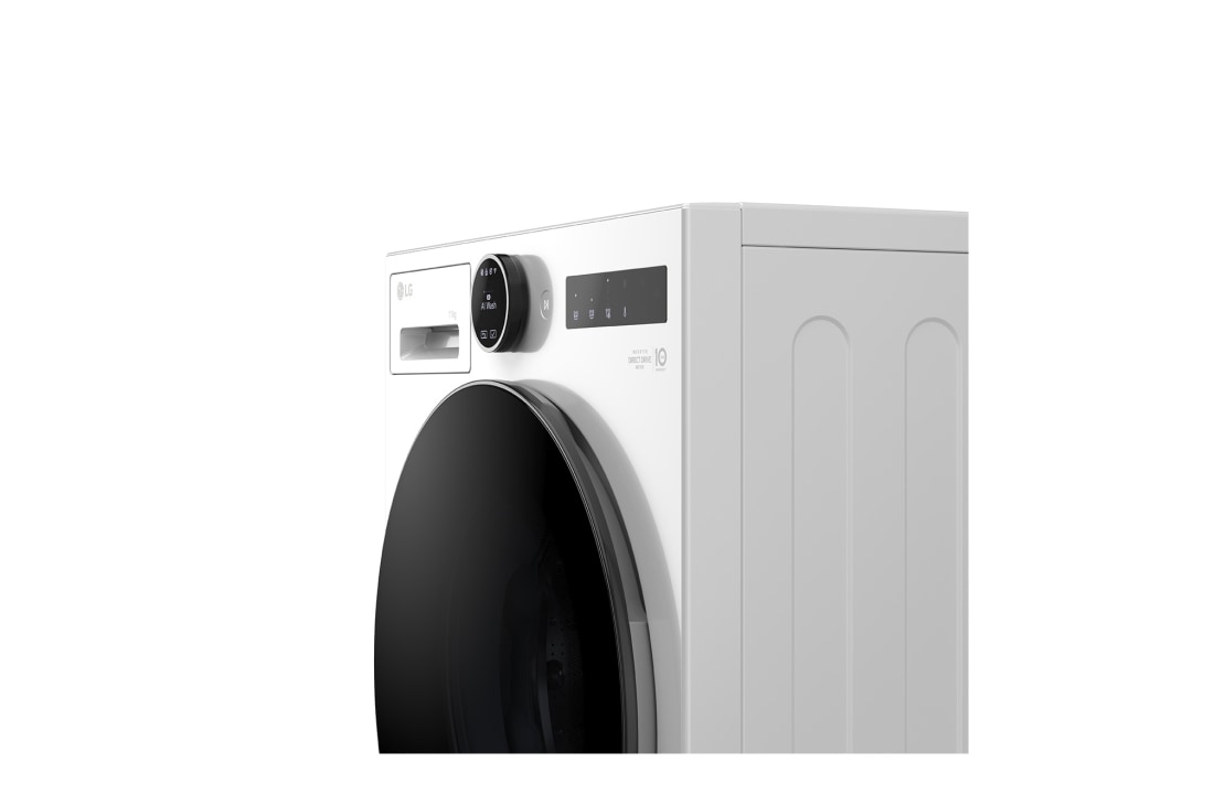 LG 11 kg Vaskemaskin(Essence White) - Energiklasse A, LCD-panel, TurboWash360™, AI DD™, Smart Diagnosis™ med Wi-Fi, 11 kg Vaskemaskin(Essence White) - Energiklasse A, LCD-panel, TurboWash360™, AI DD™, Smart Diagnosis™ med Wi-Fi, F4X7011TWB, thumbnail 9
