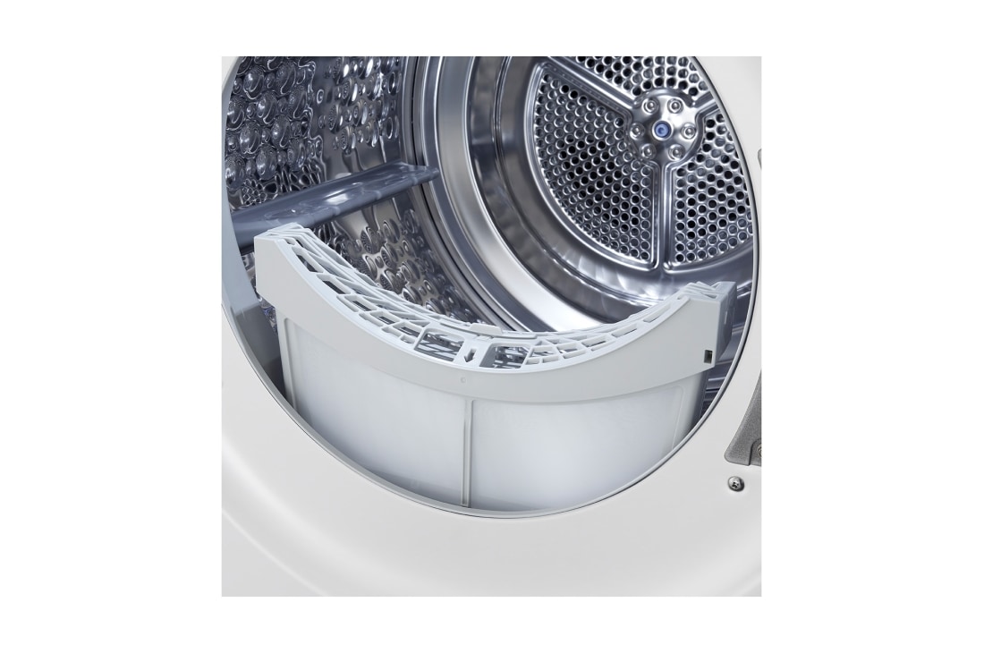 LG 10 kg Tørketrommel (Essence White) - Energiklasse C, LCD-panel, DUAL Inverter Heat Pump™ og Smart Diagnosis™ med Wi-Fi, 10 kg Tørketrommel (Essence White) - Energiklasse C, LCD-panel, DUAL Inverter Heat Pump™ og Smart Diagnosis™ med Wi-Fi, RHX7010TWB, thumbnail 14