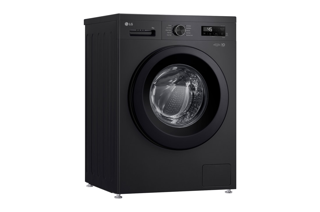 LG 9 kg Vaskemaskin (Essence Black) | Steam, Energiklasse A, 6 Motion DD, Smart Diagnosis™ med Wi-Fi, LG 9 kg Vaskemaskin (Essence Black) | Steam, Energiklasse A, 6 Motion DD, Smart Diagnosis™ med Wi-Fi, F4X1009NNK, thumbnail 8