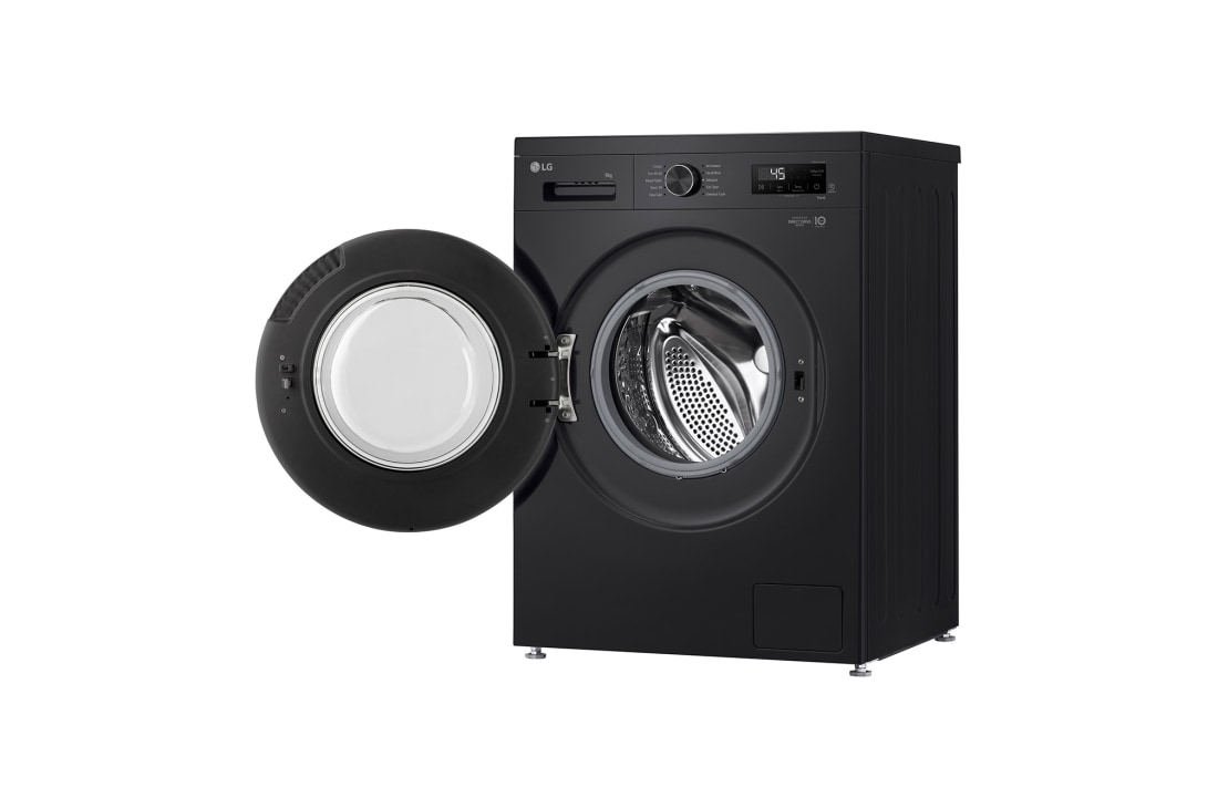 LG 9 kg Vaskemaskin (Essence Black) | Steam, Energiklasse A, 6 Motion DD, Smart Diagnosis™ med Wi-Fi, LG 9 kg Vaskemaskin (Essence Black) | Steam, Energiklasse A, 6 Motion DD, Smart Diagnosis™ med Wi-Fi, F4X1009NNK, thumbnail 9