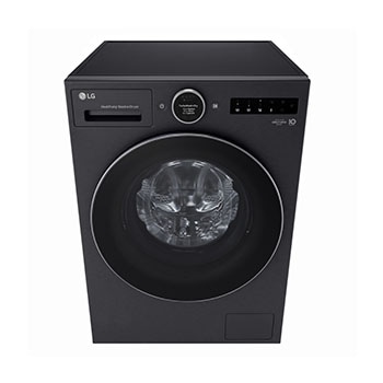 LG 11kg/6kg Kombineret vaskemaskine/tørretumbler (Sort) | Energiklasse A/A, Steam+™, AI Wash™ 2.0, TurboWash™, Smart Diagnosis™ med Wi-Fi, Denne nye kombinerte vaskemaskinen/tørketrommelen fra LG har 11 kg vask og 6 kg tørk, beste energiklasse A/A, AI Wash 2.0, automatisk kondensrengjøring og Steam+ – klesvask på neste nivå., WHX9516TBC, thumbnail 3
