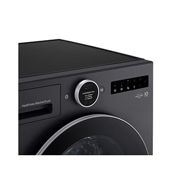 LG 11kg/6kg Kombineret vaskemaskine/tørretumbler (Sort) | Energiklasse A/A, Steam+™, AI Wash™ 2.0, TurboWash™, Smart Diagnosis™ med Wi-Fi, Denne nye kombinerte vaskemaskinen/tørketrommelen fra LG har 11 kg vask og 6 kg tørk, beste energiklasse A/A, AI Wash 2.0, automatisk kondensrengjøring og Steam+ – klesvask på neste nivå., WHX9516TBC, thumbnail 6