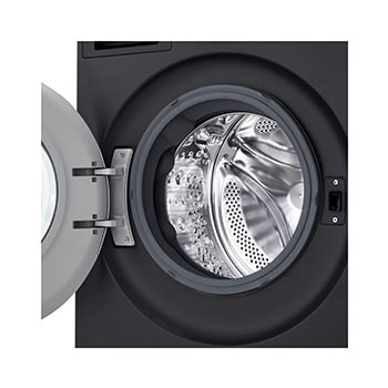 LG 11kg/6kg Kombineret vaskemaskine/tørretumbler (Sort) | Energiklasse A/A, Steam+™, AI Wash™ 2.0, TurboWash™, Smart Diagnosis™ med Wi-Fi, Denne nye kombinerte vaskemaskinen/tørketrommelen fra LG har 11 kg vask og 6 kg tørk, beste energiklasse A/A, AI Wash 2.0, automatisk kondensrengjøring og Steam+ – klesvask på neste nivå., WHX9516TBC, thumbnail 7