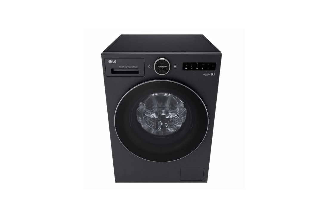 LG 11kg/6kg Kombineret vaskemaskine/tørretumbler (Sort) | Energiklasse A/A, Steam+™, AI Wash™ 2.0, TurboWash™, Smart Diagnosis™ med Wi-Fi, Denne nye kombinerte vaskemaskinen/tørketrommelen fra LG har 11 kg vask og 6 kg tørk, beste energiklasse A/A, AI Wash 2.0, automatisk kondensrengjøring og Steam+ – klesvask på neste nivå., WHX9516TBC, thumbnail 3