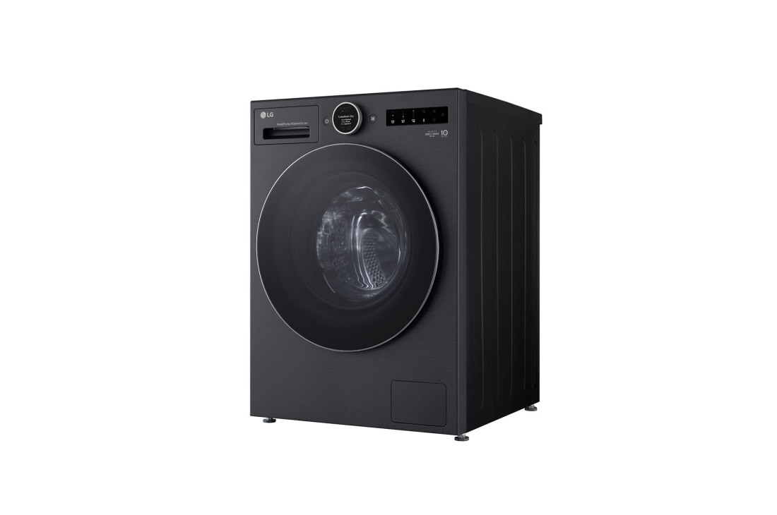 LG 11kg/6kg Kombineret vaskemaskine/tørretumbler (Sort) | Energiklasse A/A, Steam+™, AI Wash™ 2.0, TurboWash™, Smart Diagnosis™ med Wi-Fi, Denne nye kombinerte vaskemaskinen/tørketrommelen fra LG har 11 kg vask og 6 kg tørk, beste energiklasse A/A, AI Wash 2.0, automatisk kondensrengjøring og Steam+ – klesvask på neste nivå., WHX9516TBC, thumbnail 8