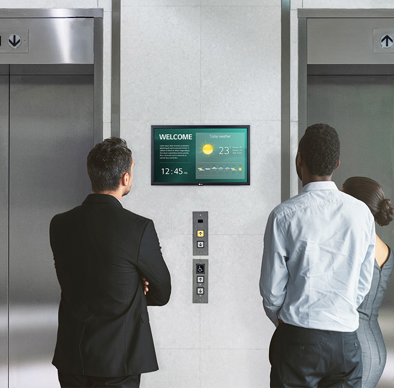 22" Signage with More Utility for Commercial Space