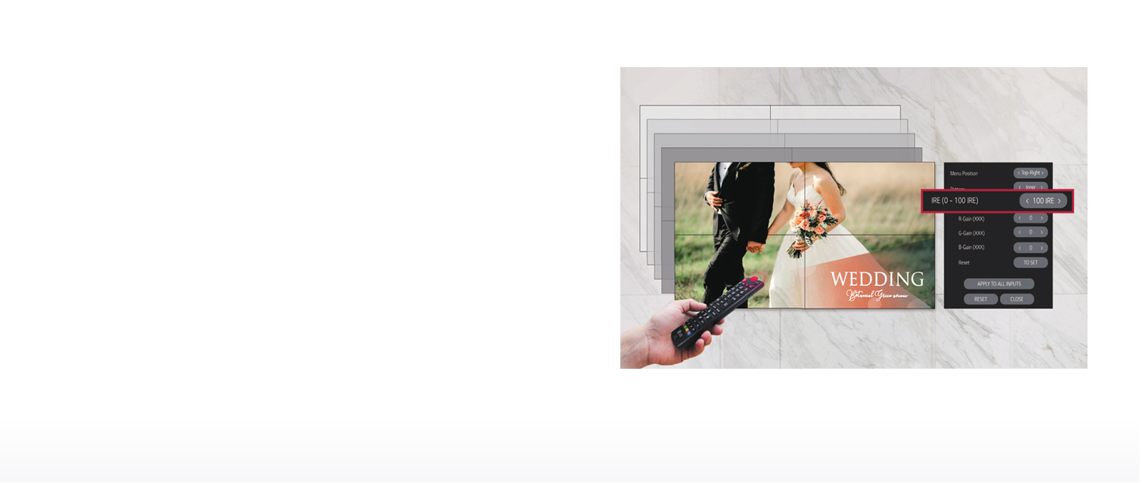 55VH7E-H_Video-Wall_Simple-White-Balance_D